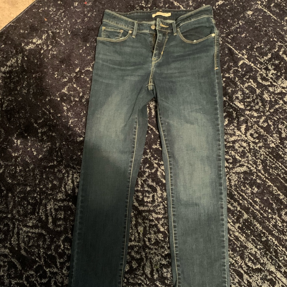 Levi signature mid rise skinny